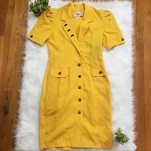 Vintage Danny & Nicole Coat Dress Size 12 EUC